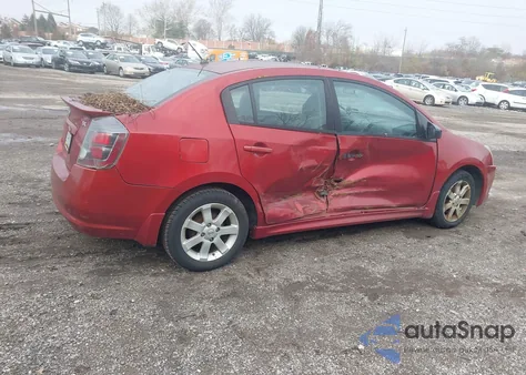 2010 Nissan Sentra 2.0Sr from USA, damaged, VIN 3N1AB6AP2AL661534
